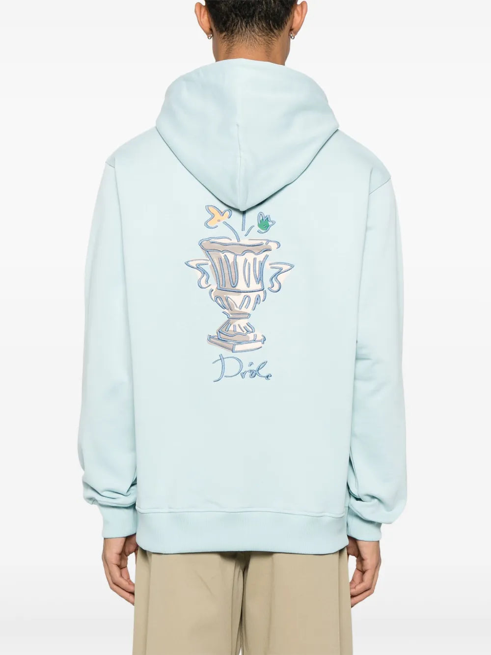 Sweatshirts Vase Hoodie Drole De Monsieur Blue Homme