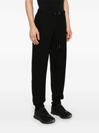 Hosen Logo Jogginghose Moncler Schwarz Homme