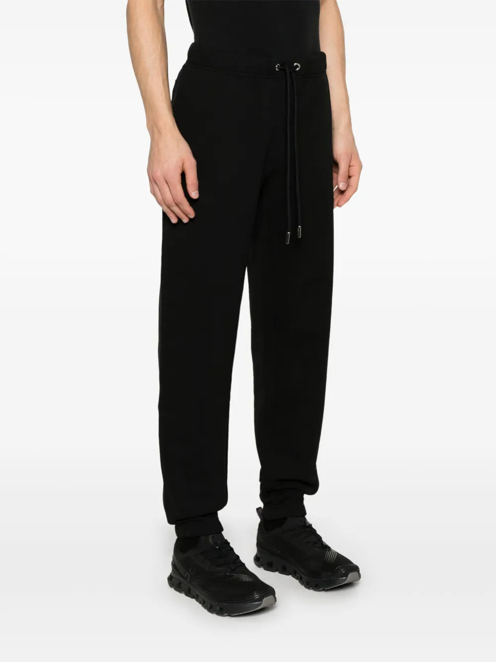 Hosen Logo Jogginghose Moncler Schwarz Homme