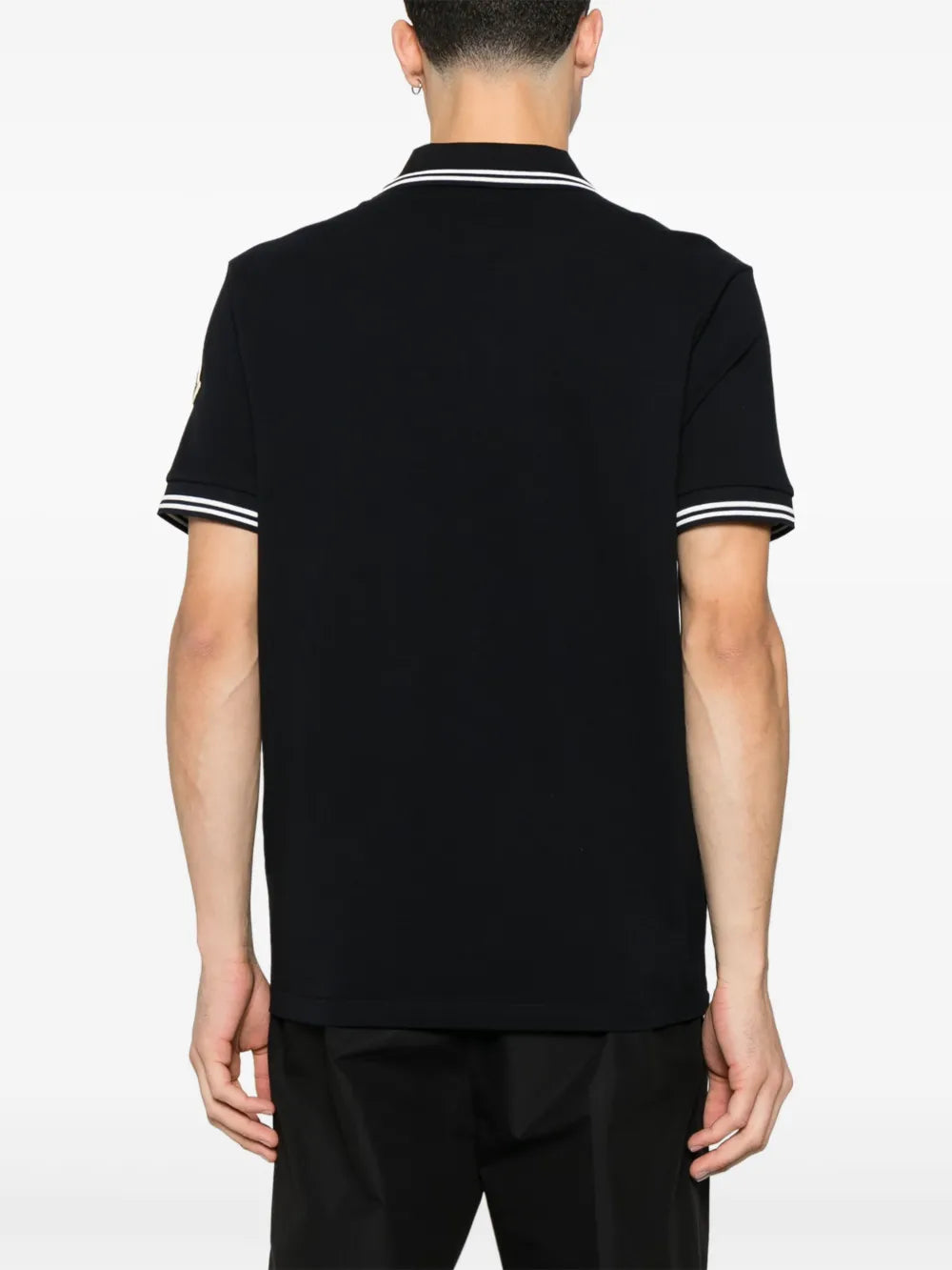 Polo shirts Striped Trim Polo Moncler Dark blue Homme