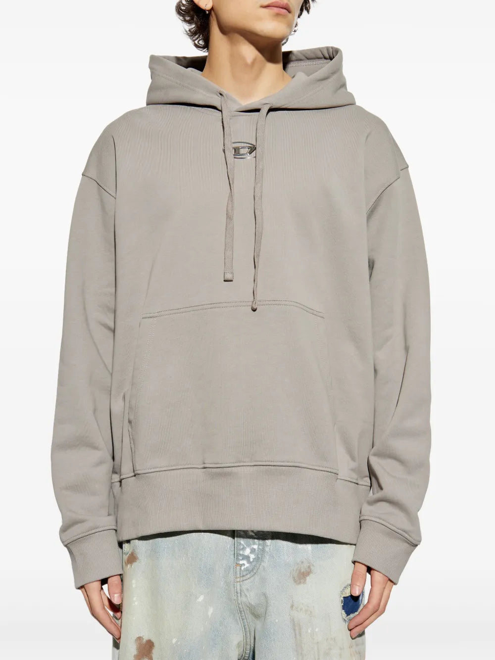Sweatshirts Sweat à capuche S-Macs-Hood-On Diesel Gris Homme