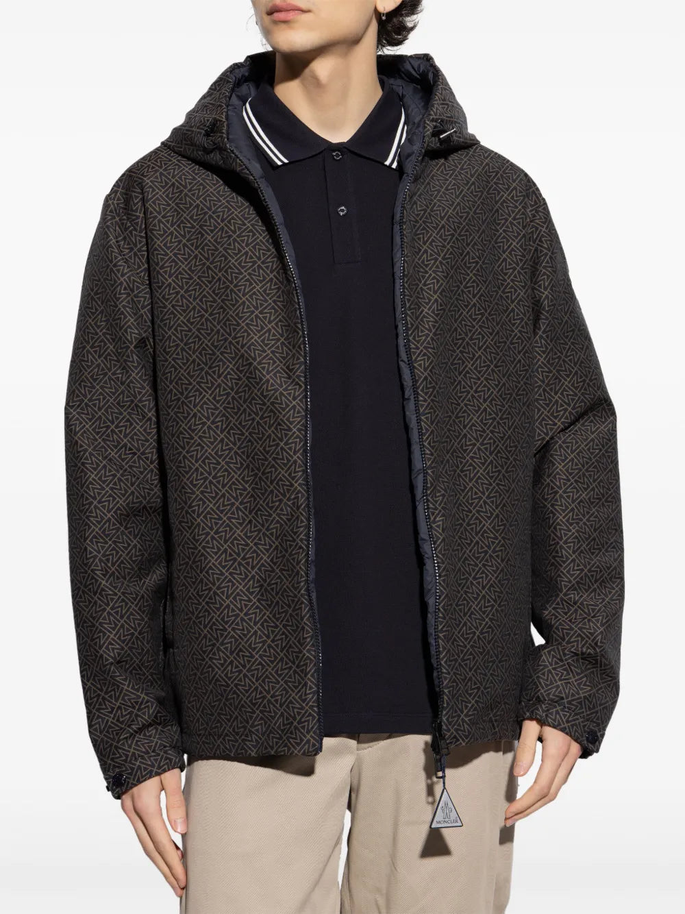 Jacken Guery Wendbare Jacke Moncler Braun Homme