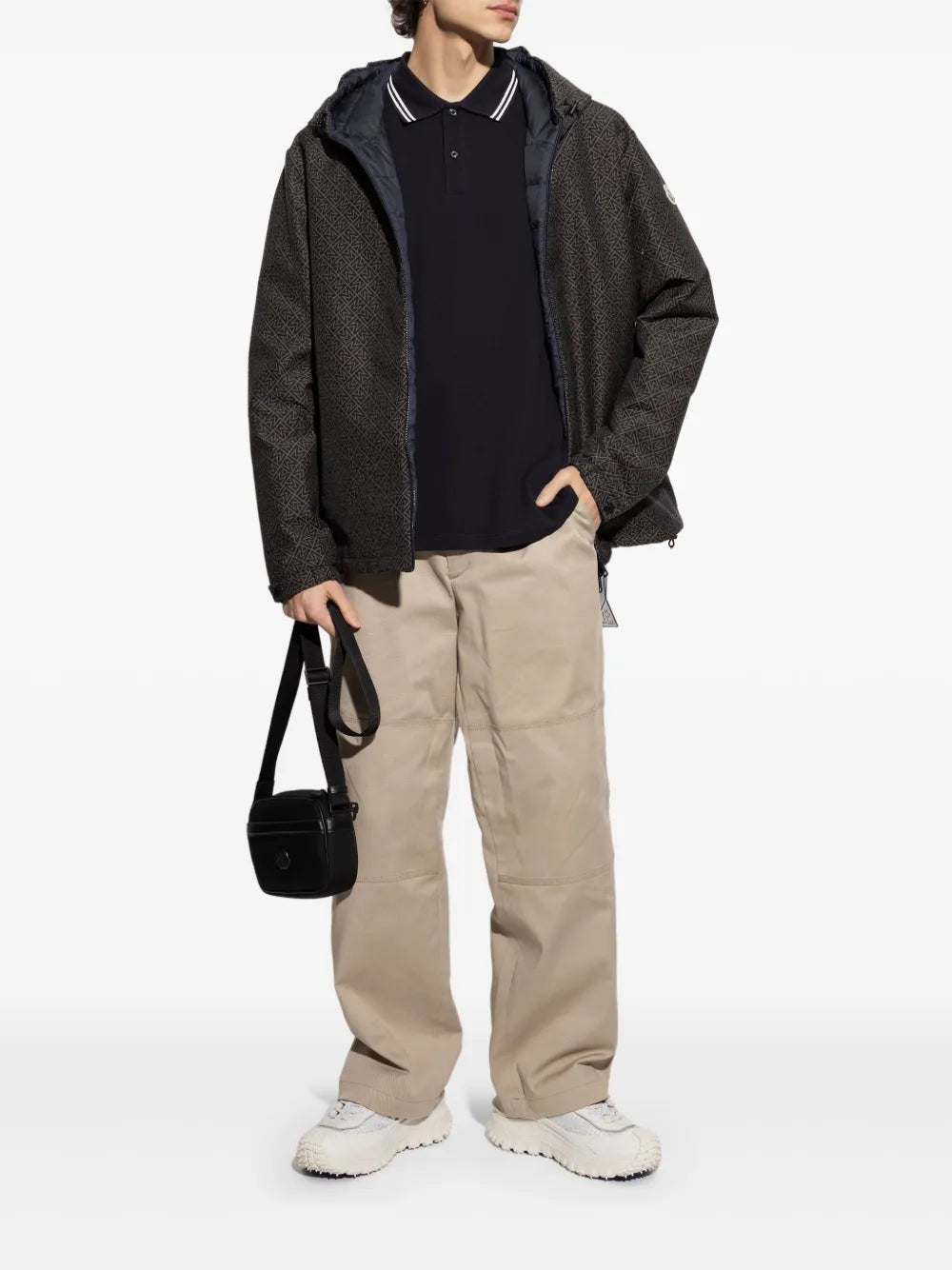 Jacken Guery Wendbare Jacke Moncler Braun Homme