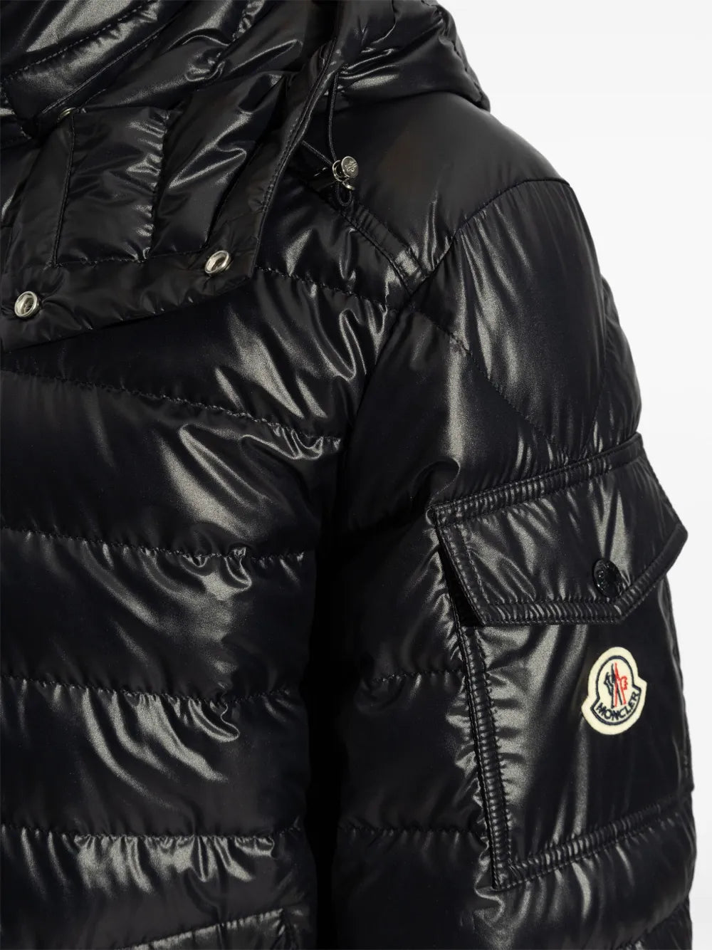 Coats Lauros Quilted Down Jacket Moncler Dark blue Homme