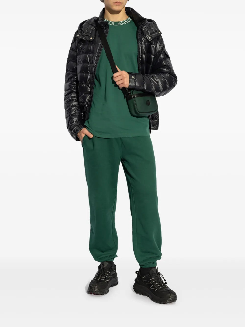 Coats Lauros Quilted Down Jacket Moncler Dark blue Homme