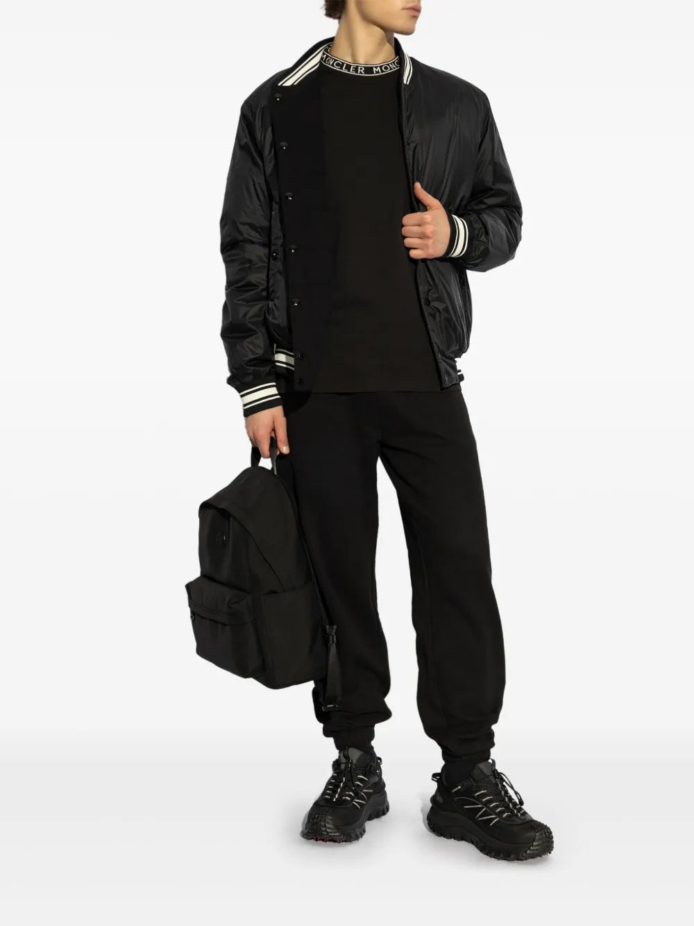 Vestes Bombers réversible Bouchet Moncler Noir Homme