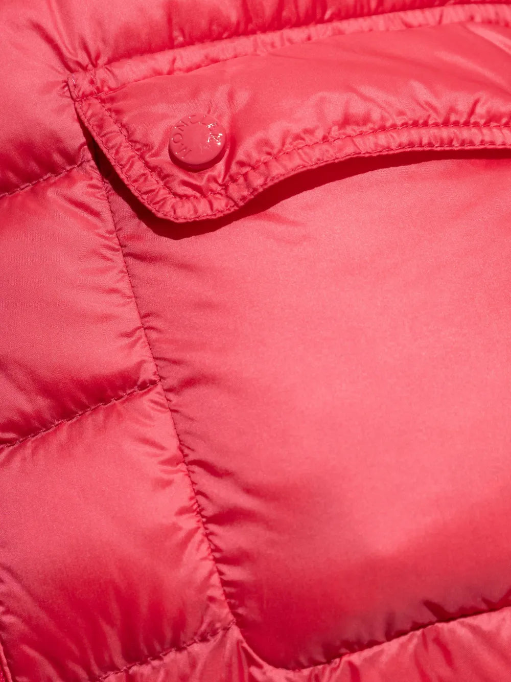 Casacos Casaco de Plumas Lans Moncler Rosa Femme