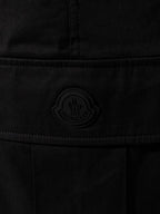 Pantaloni Cargo Gabardine Moncler Nero Homme