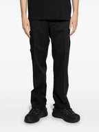 Pantaloni Cargo Gabardine Moncler Nero Homme