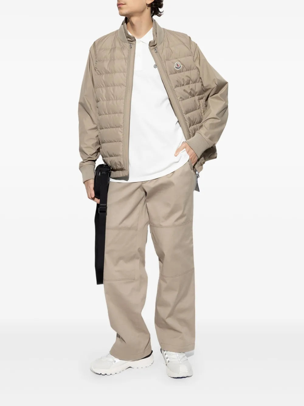 ジャケット ヴェルネイ removable ジャケット Moncler ベージュ Homme