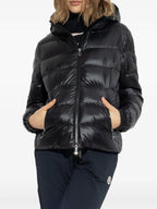Manteaux Doudoune matelassée Gles Moncler Noir Femme