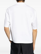 T-shirts T-shirt imprimé Versace Blanc Homme