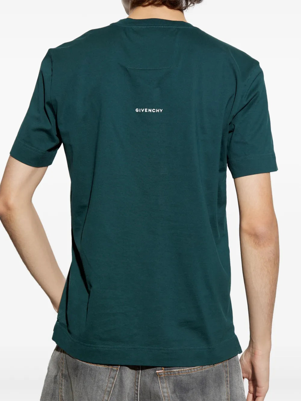 T-shirt T-Shirt con Logo 4G Givenchy Verde Homme