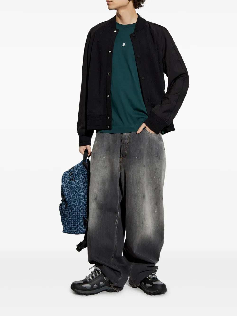 Vestes Blouson Varsity Givenchy Noir Homme