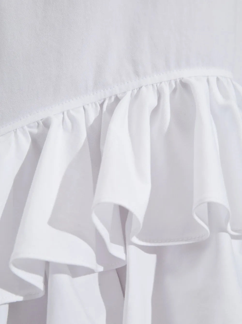 Abiti Abito a Volant Moschino Bianco Femme