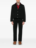 Giacche Giacca di Jeans Drole De Monsieur Nero Homme