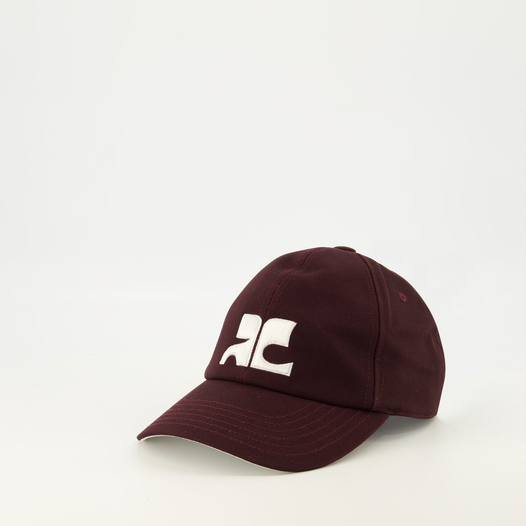 Chapeaux, casquettes et bonnets Casquette AC brodé bordeaux Courrèges Bordeaux Femme