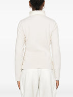 Giacche Giacca in Piuma Bi-Materia Moncler Bianco Femme
