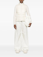 Giacche Giacca in Piuma Bi-Materia Moncler Bianco Femme