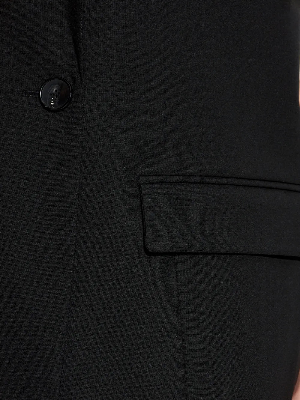 ジャケット シネーザ ブラック ノースリーブ ブレザー Iro 黒 Femme