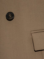 Jacken Cynesa Beiger Ärmelloser Blazer Iro Khaki Femme