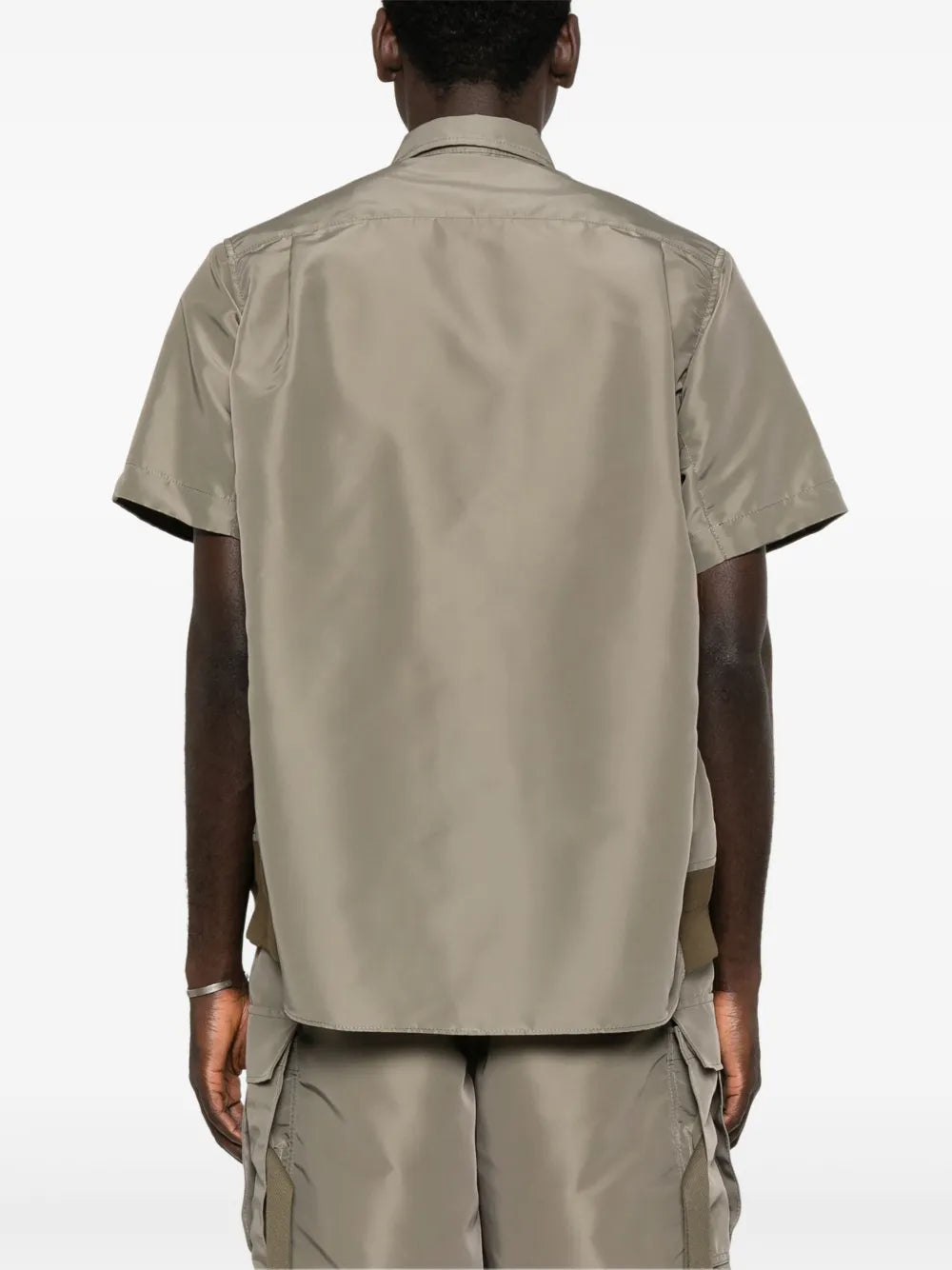 Chemises Chemise en nylon Sacai Kaki Homme