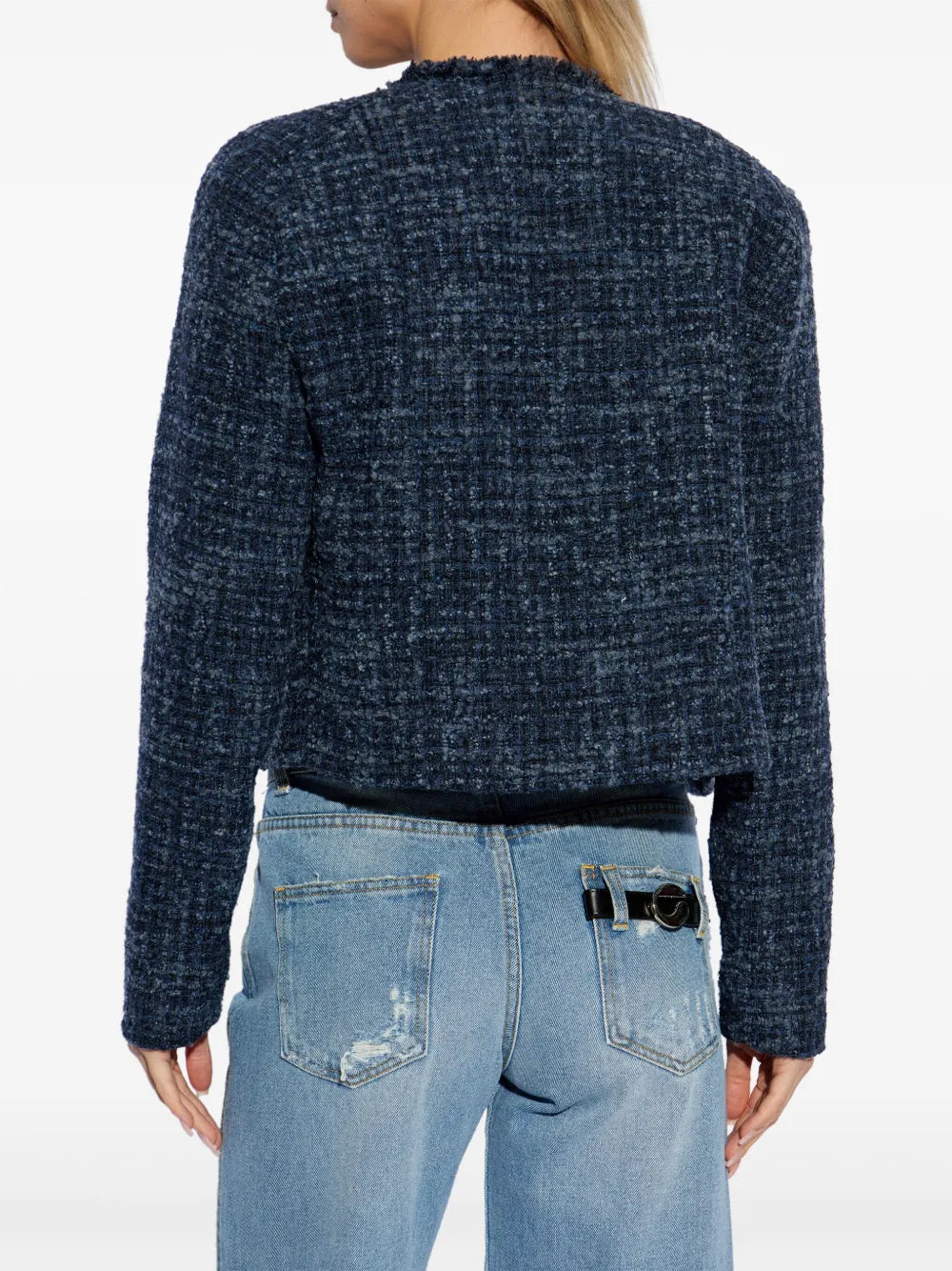 Chaquetas Chaqueta de Tweed Azul Baluna Iro Azul Femme