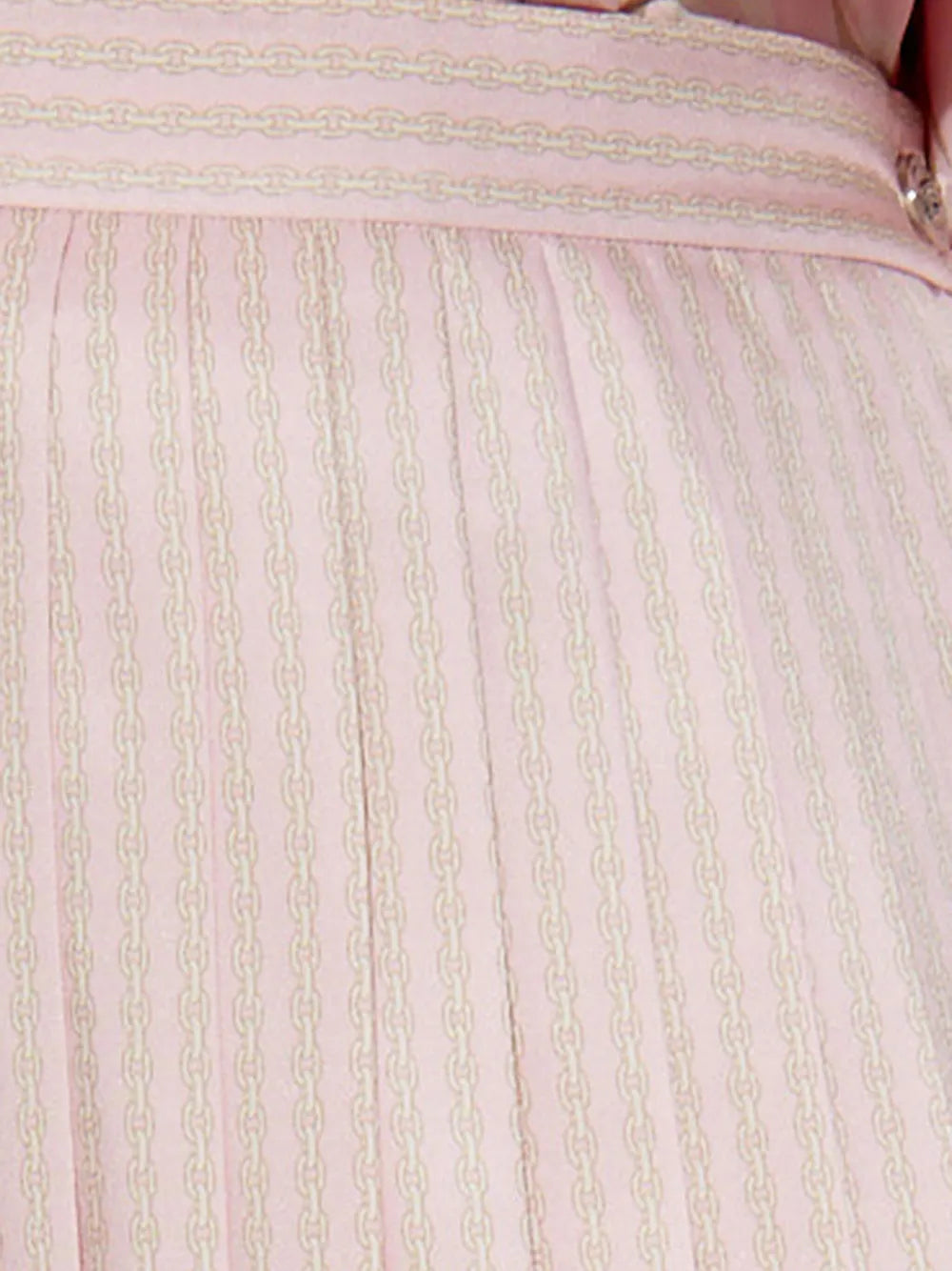 Skirts Pleated Silk Skirt Versace Pink Femme