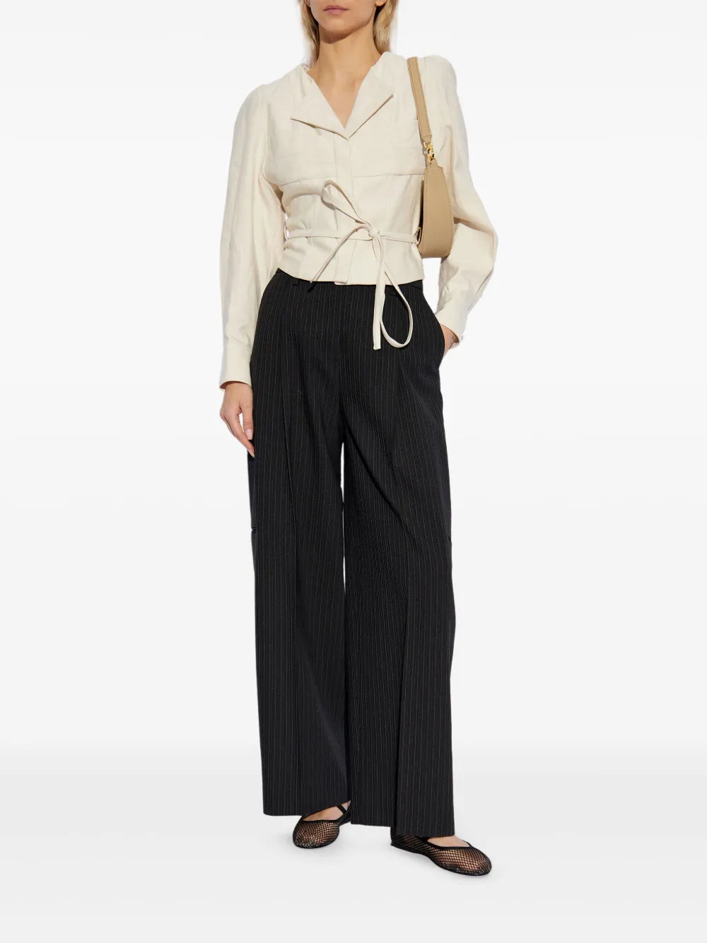 Chaquetas Chaqueta Camisa Parisa Iro Blanco Femme