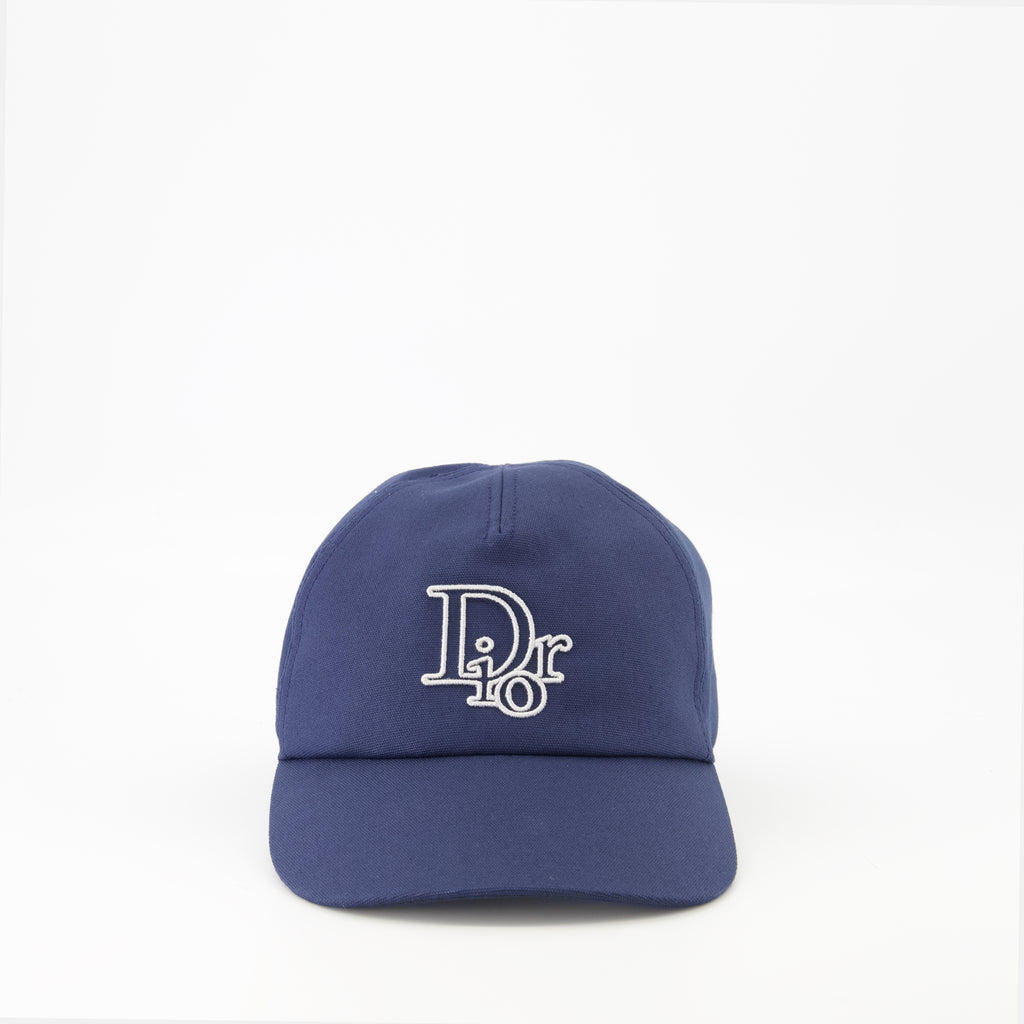 Chapeaux, casquettes et bonnets Casquette Dior Oblique Dior Bleu foncé Homme