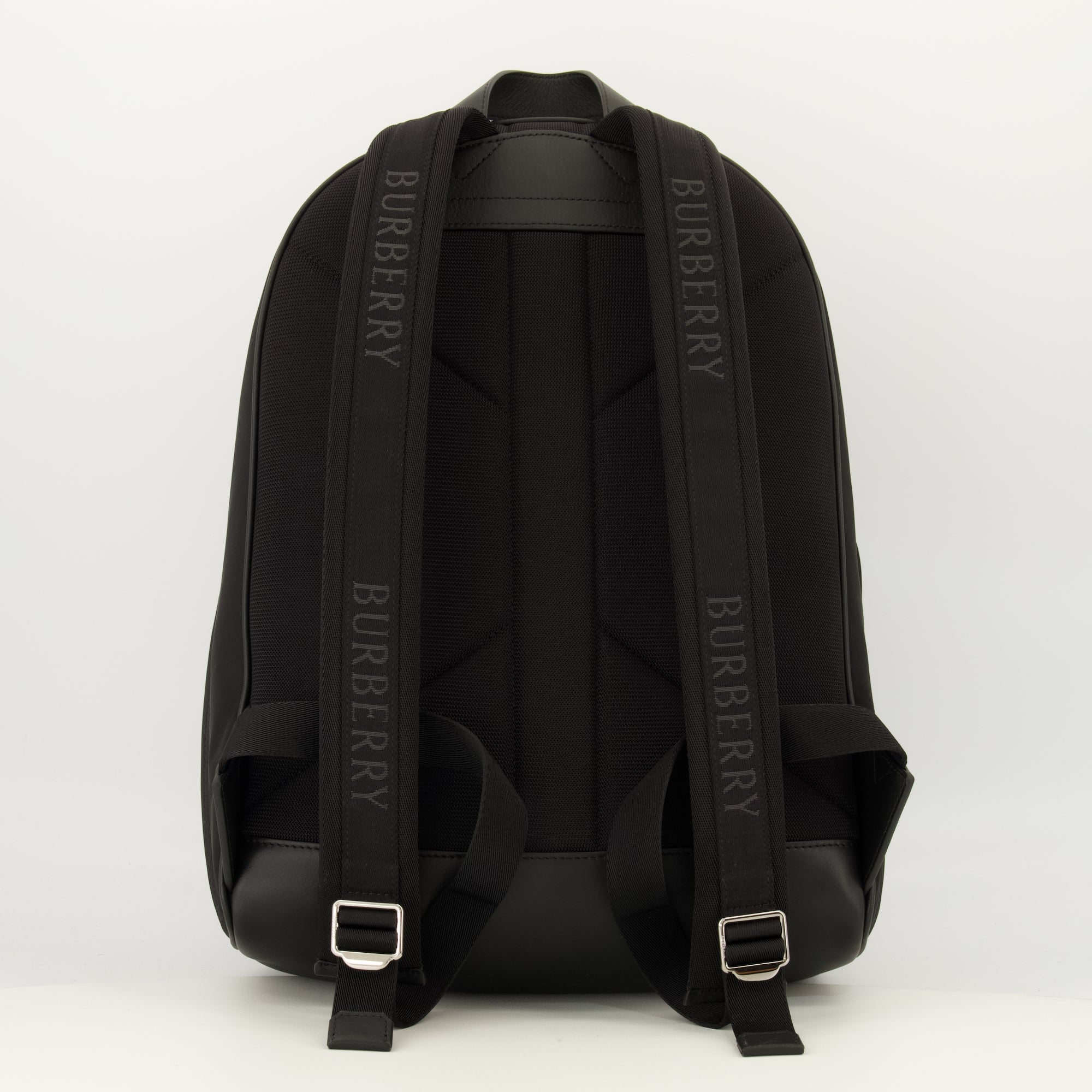 Sacs à dos Zaino in Nylon Nero Burberry Noir Homme