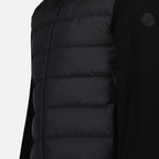 Jackets Two-material jacket Moncler Black Homme