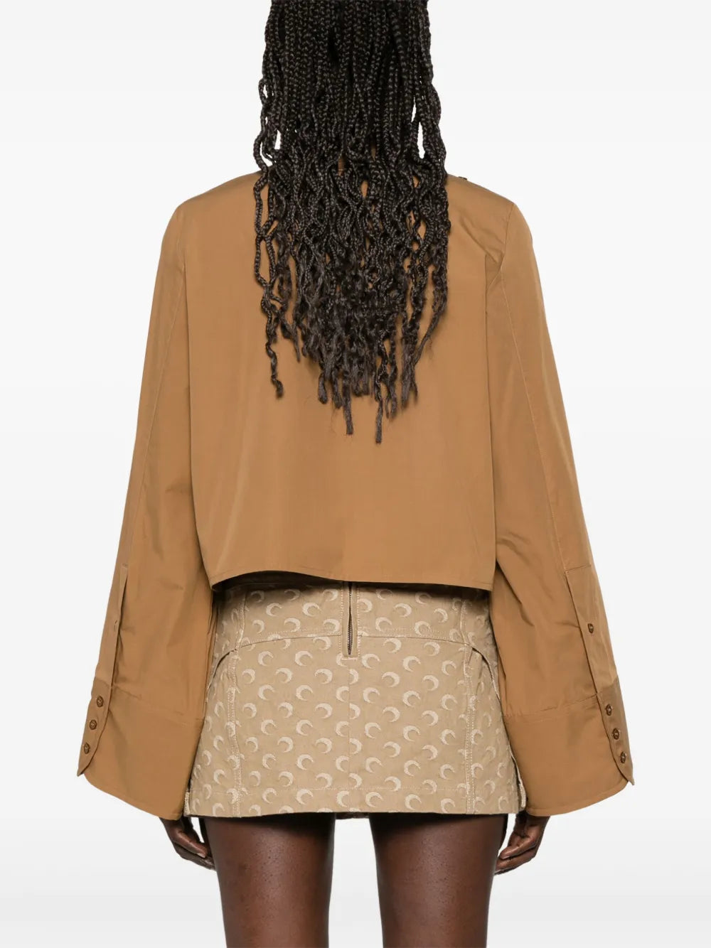 Chemises Chemise courte Mm6 Marron Femme