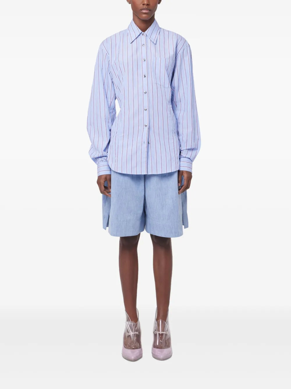 Shirts Striped Shirt Rabanne Blue Femme