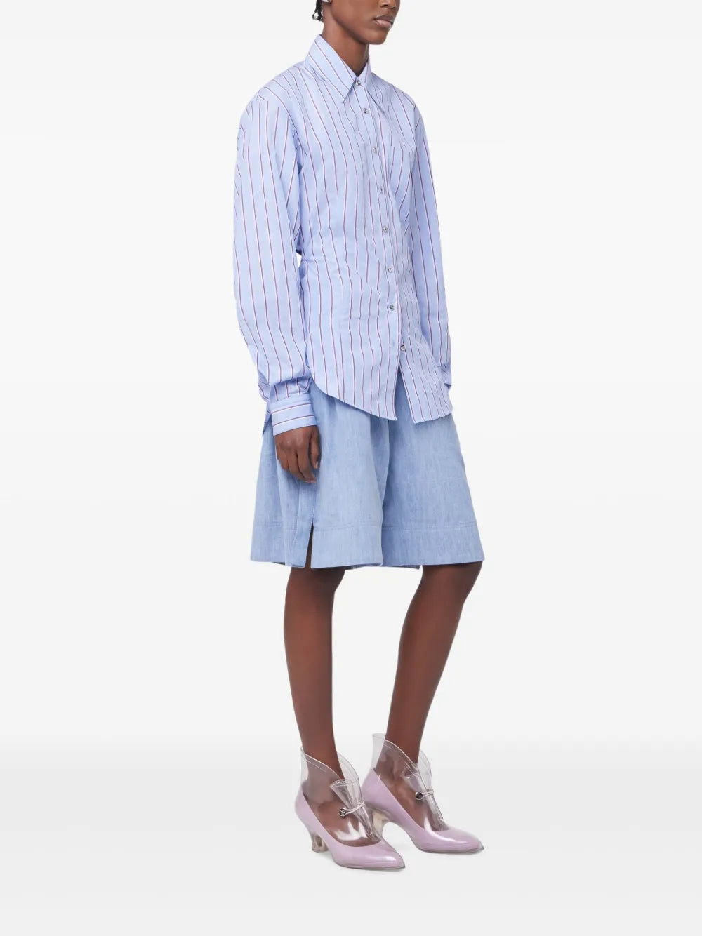 Shirts Striped Shirt Rabanne Blue Femme