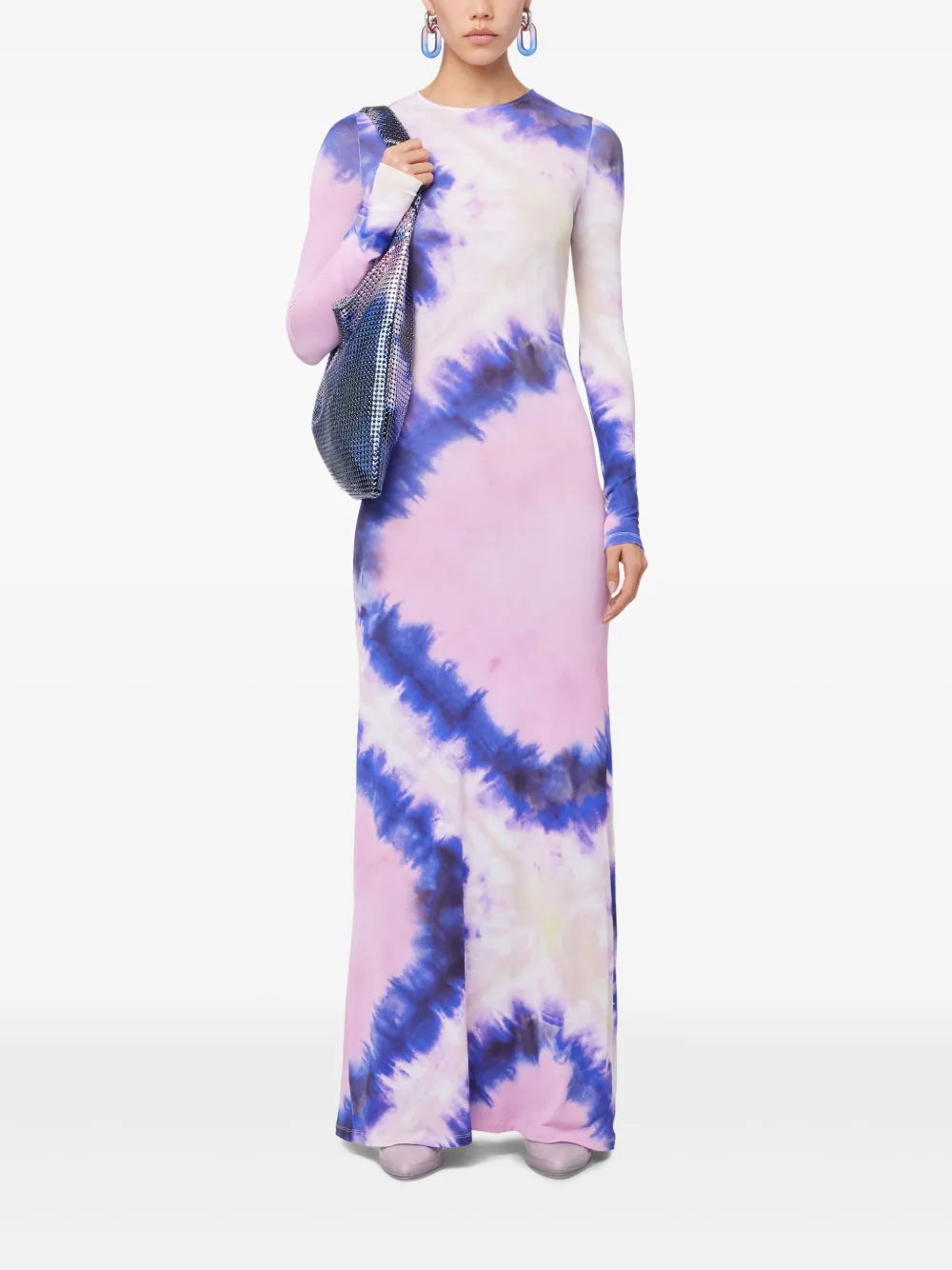 Robes Robe Tie and Dye Rabanne Violet Femme