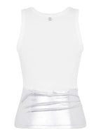 Tops Piercing Tank Top Rabanne White Femme