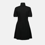 Kleider Reißverschlusskleid Moncler Schwarz Femme