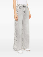 Hosen Andreea Button Jeans Iro Grau Femme