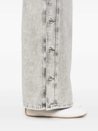 Hosen Andreea Button Jeans Iro Grau Femme