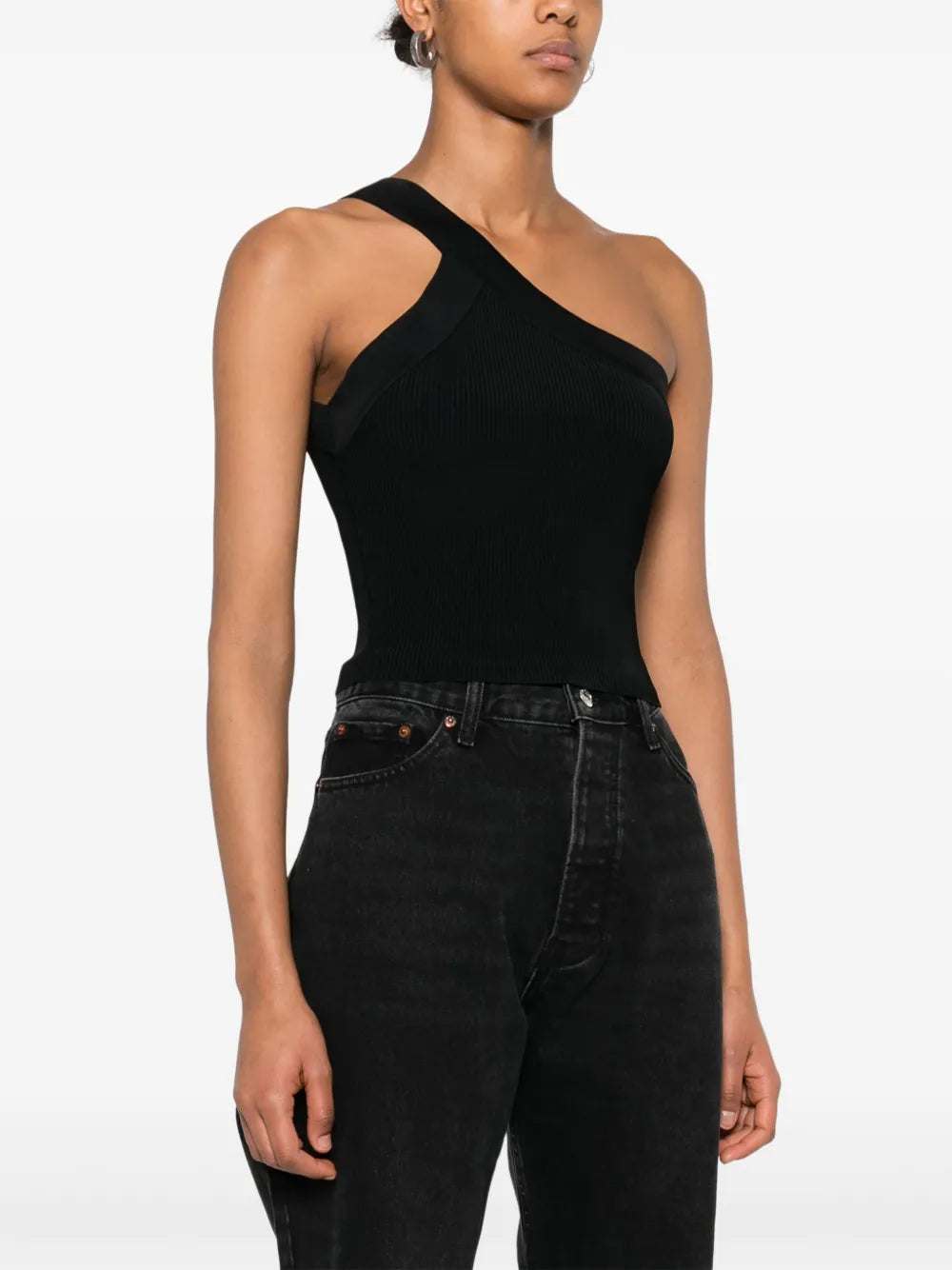 Tops Top asymétrique Fethy Iro Noir Femme