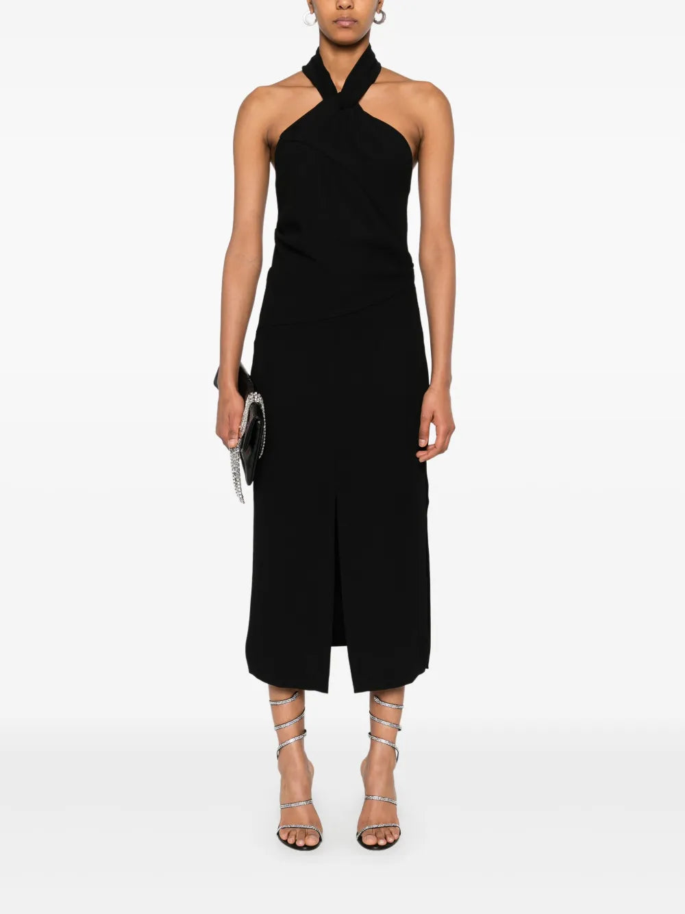 Kleider Barana Langes Kleid Iro Schwarz Femme