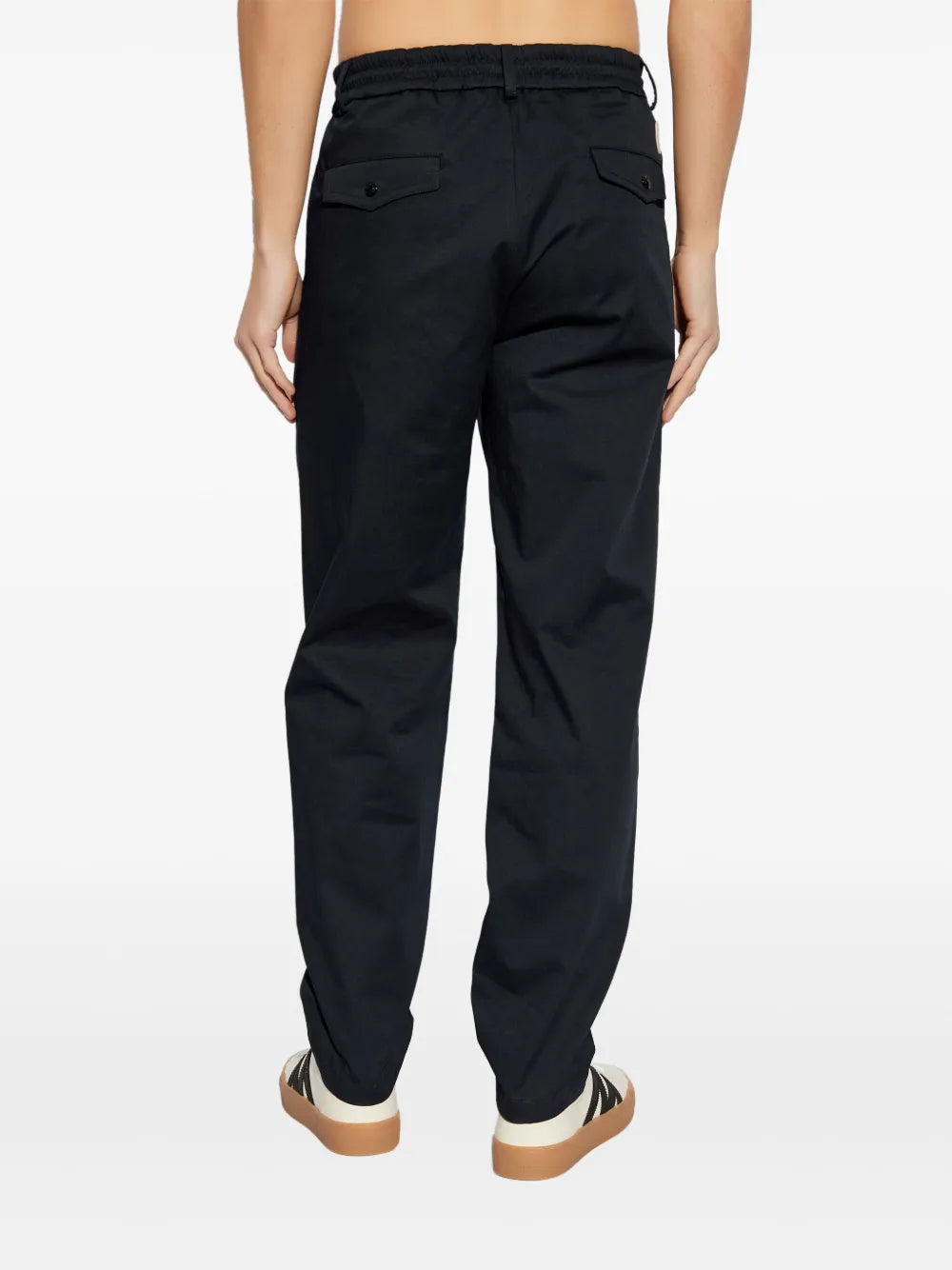 Calças Calças de Algodão Moncler Azul escuro Homme