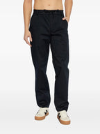 Hosen Baumwollhosen Moncler Dunkelblau Homme