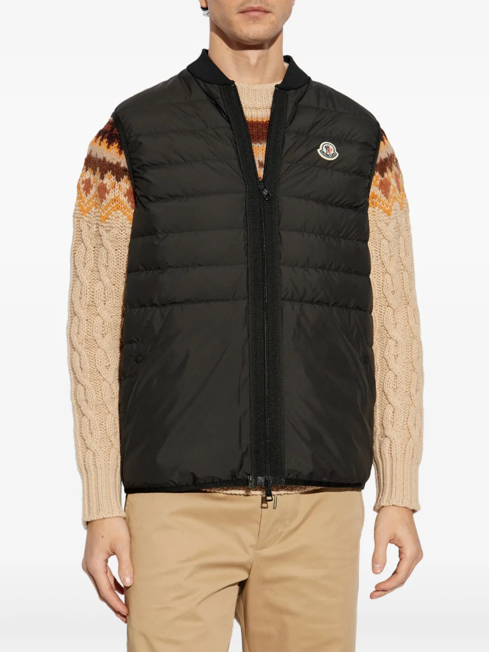 Chaquetas Cortavientos Multicapa Sarrans Moncler Negro Homme