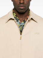 Jaquetas Bomber Bege Drole De Monsieur Bege Homens