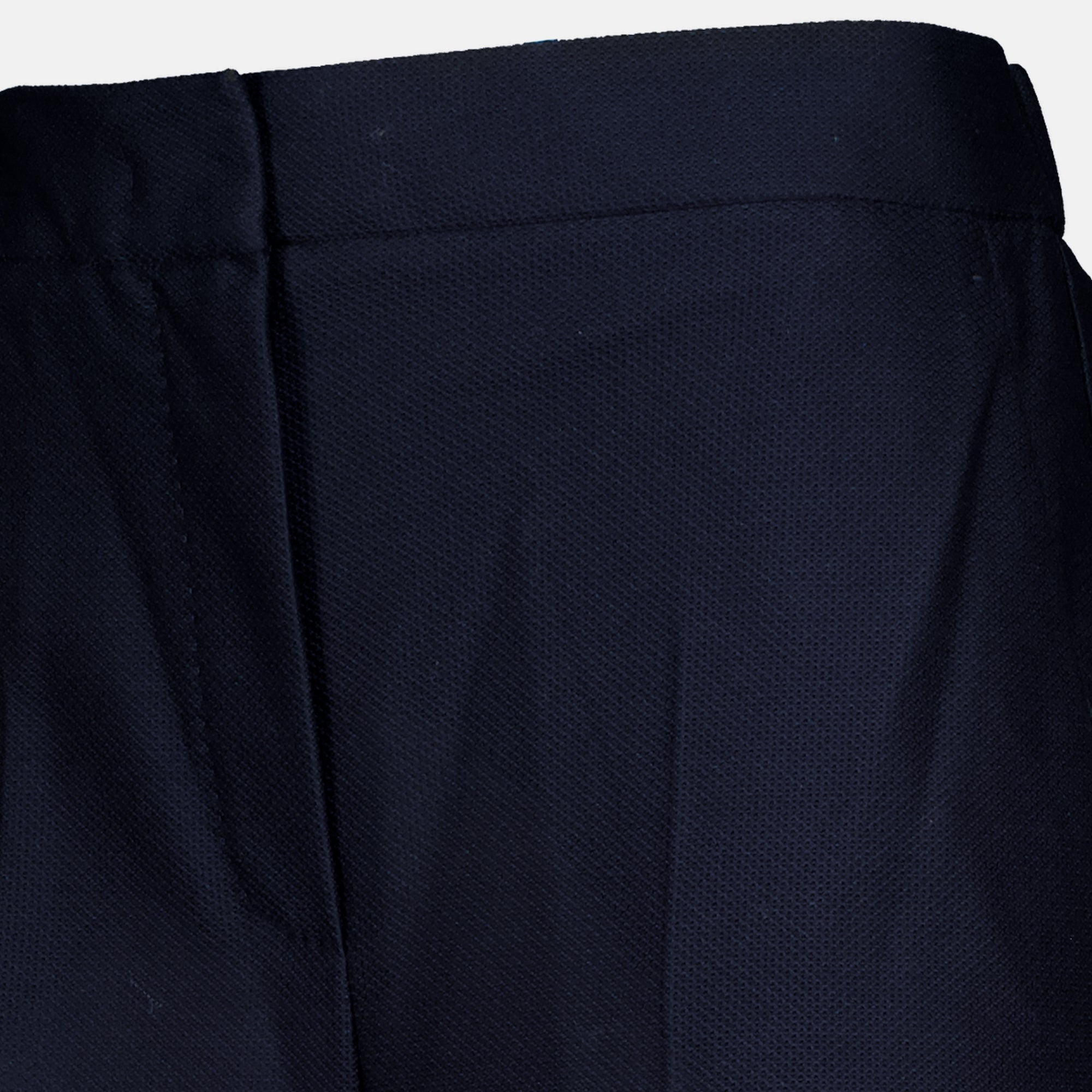 Pantalons Calças Largas em Jersey Azul Marinho Max Mara Bleu foncé Femme