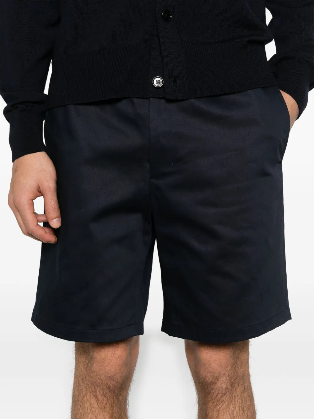 Shorts Short en coton Ami PARIS Bleu foncé Homme