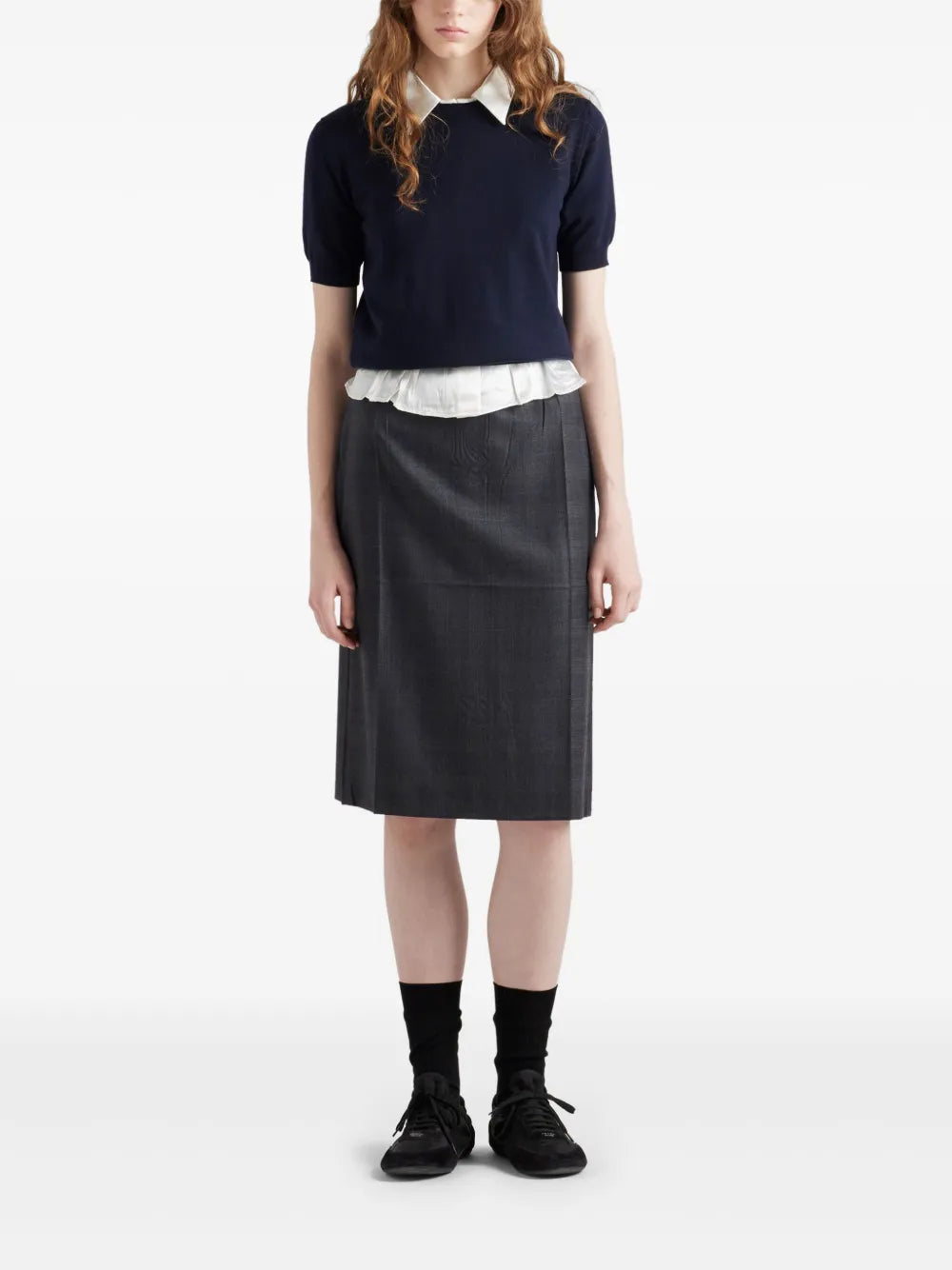 Prada Wool Skirt - Women – myCompañero Prada Wool Skirt - Women – myCompañero