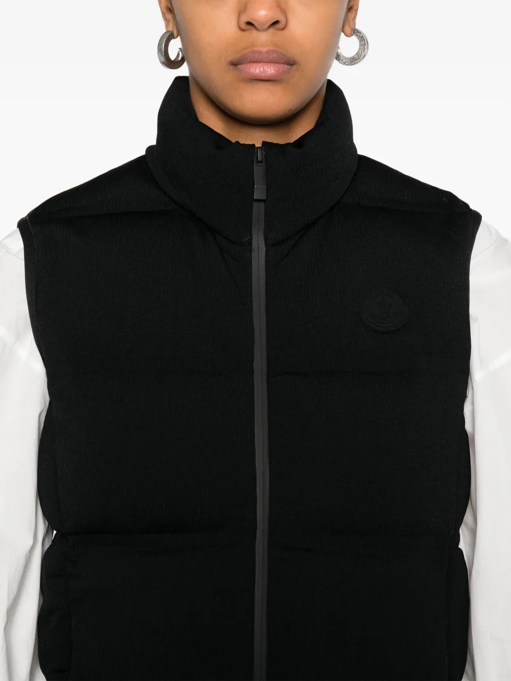 Giacche Gilet senza maniche Moncler Nero Femme